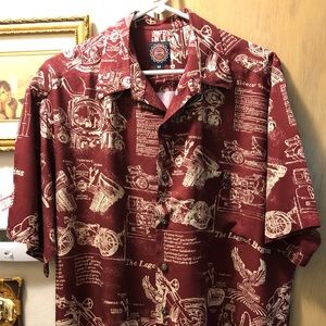 Tori Richard Harley-Davidson Casual/Dress Shirt